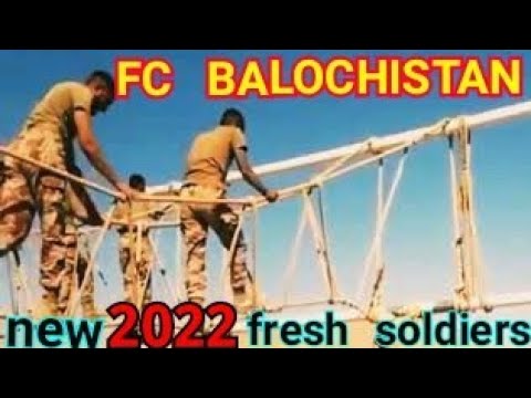 new 2022 balochistan fc full fresh soldiers training
