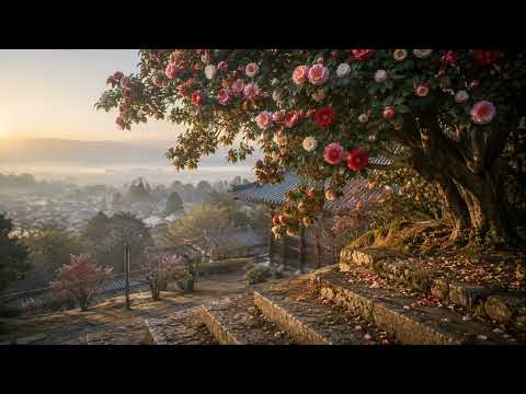 Sounds of the Journey Episode 057 — Byakugo-ji Camellia (Shamisen) | Nara ambient BGM