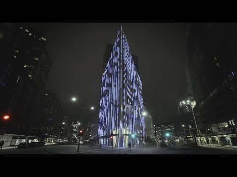 Adherettes brings an architectural lighting landmark to life in Melbourne, Australia.