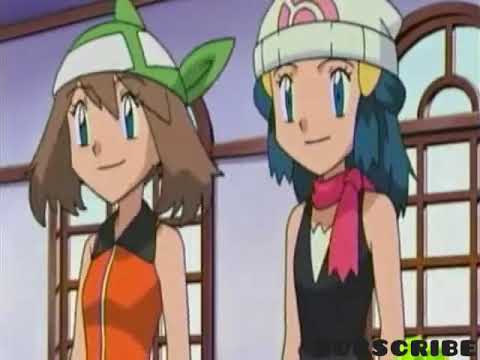 Pokémon Tag battle May and Dawn Vs Kylie and his partner