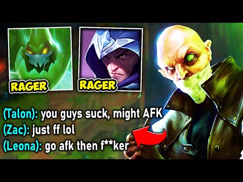 My Entire Team Was Raging to Forfeit... so I Carried Instead