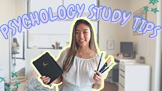 Psychology Study Tips for Uni! | HOW TO GET A FIRST CLASS in Psychology! 🧠