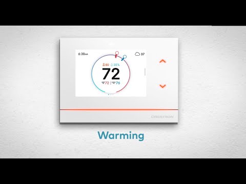 Crestron Horizon® Smart Thermostat User Interface
