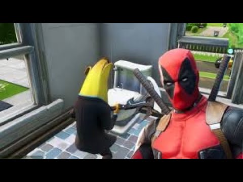Fortnite Deadpool   Destroy Toilets