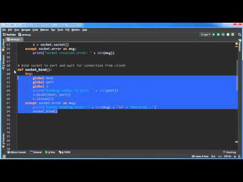 Python Reverse Shell Tutorial 1 Creating a Socket
