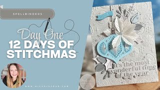 STITCHMAS Adventure Starts on Day 1 with a Unique Ornament Card!