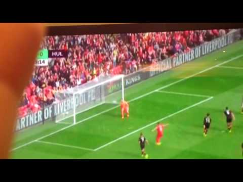 Liverpool 5-1 Hull City, goal mane , goal 3-0