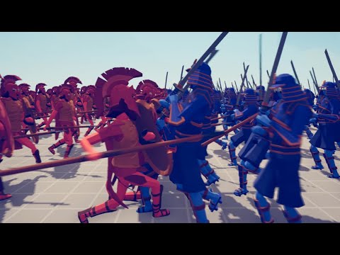 [500x BATTLE] HOPLITES vs SAMURAI - Totally Accurate Battle Simulator
