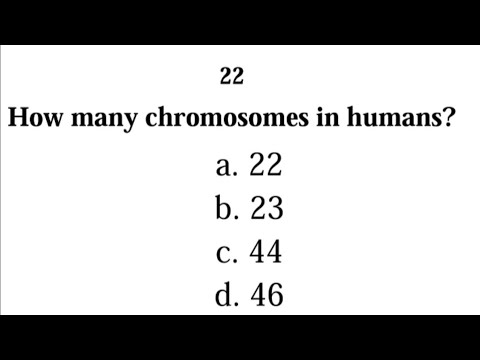 Поймите ГЕНЕТИКУ с помощью этих 35 вопросов MCQS и ответов