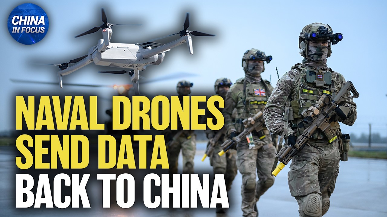 Cameras on Naval Drones Sending Data Back to China | China in Focus