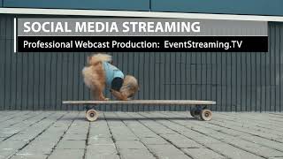 Social Media Webcast Production