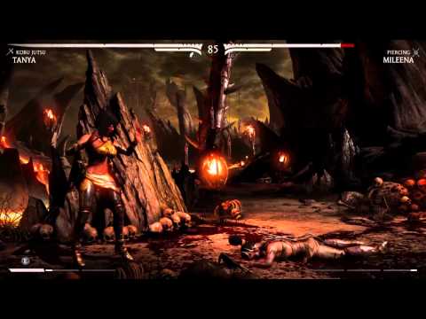 Mortal Kombat X Tanya Vs Mileena