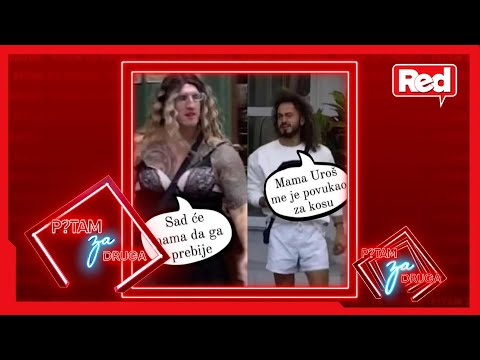 MIMOVI I NASLOVI: Krile i Uroš xD - Pitam Za Druga - 21.09.2022. - Red TV