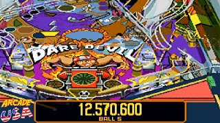 Dare Devil Pinball Gameplay (Gameboy Advance)