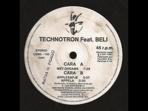 Technotron Feat. Beli – Applesapje (B1) [1993]