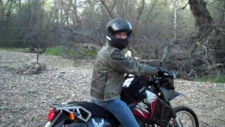 preview picture of video 'First Water Crossing on a Kawasaki KLR 650'