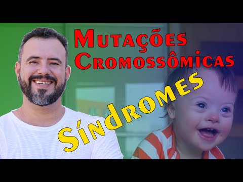 MUTAÇÕES CROMOSSÔMICAS - SÍNDROMES - CITOLOGIA - Prof. Daniel Fernandes #citologia