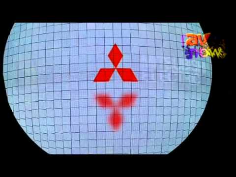 ISE 2012: Mitsubishi Demos Large-Scale Tiled OLED Screen