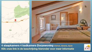 preview picture of video '4 slaapkamers 4 badkamers Dorpswoning te Koop in Chirivel, Almeria, Spain'