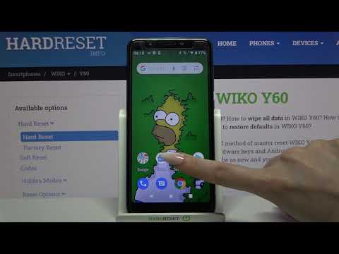 Turn On and Use High Contrast Text - WIKO Y60 and Phone Settings
