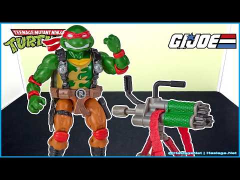 Teenage Mutant Ninja Turtles X G.I. Joe Roadblock X Raphael