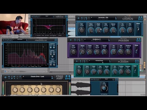 Blue Cat Audio FREE VST Plugins Review: Chorus, Flanger, Phaser, Amp, Frequency Analysis, EQ & Gain