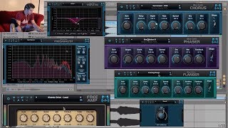 Video thumbnail for Blue Cat Audio FREE VST Plugins Review: Chorus, Flanger, Phaser, Amp, Frequency Analysis, EQ & Gain by ZigZag Production Studio