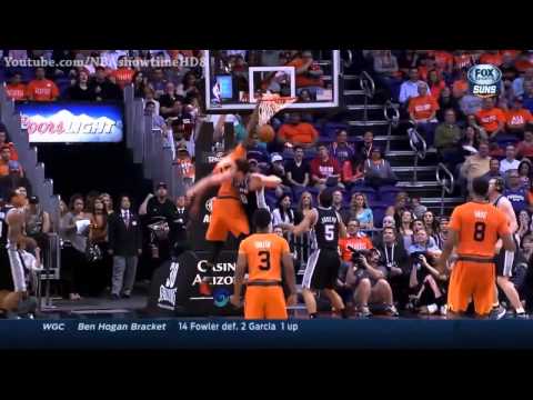 Marcus Morris POSTERIZES Aron Baynes | Suns vs Spurs |