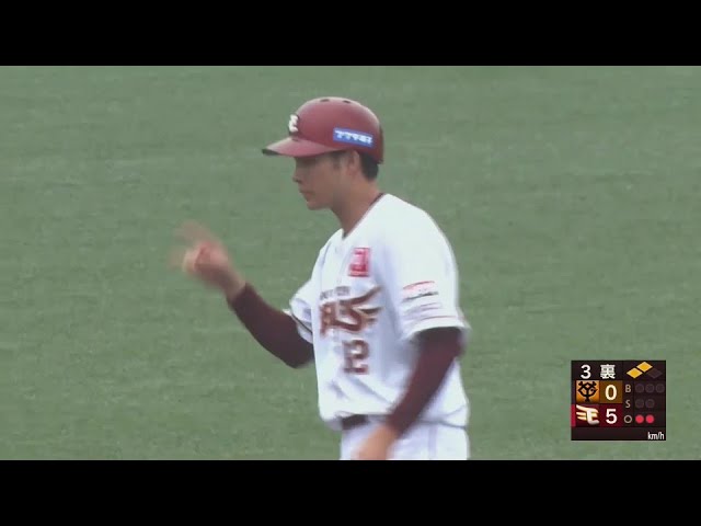 【ファーム】イーグルス・中島大輔 ライン際へのタイムリー2ベースヒットで追加点を挙げる!!  2024年5月16日 東北楽天ゴールデンイーグルス 対 読売ジャイアンツ