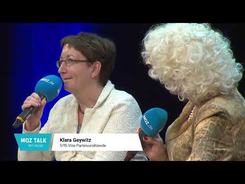 28. MOZ-Talk - unter anderem mit Klara Geywitz, SPD-Vize-Parteivorsitzende