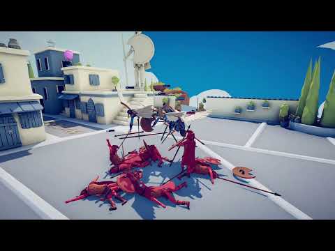 10 Hoplite vs every unit (same price) [TABS]