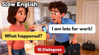 10 Simple English Conversations for Beginners | Real-Life English Dialogues (A1-A2)