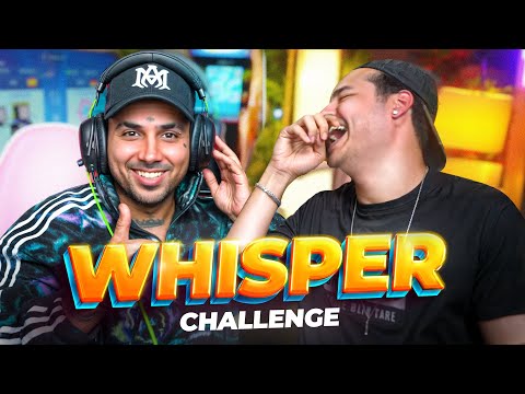 با پوتک همرو اسکل کردیم 🤣 Whisper Challenge