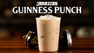 The key to Milk Punch in Jamaica is the Guinness