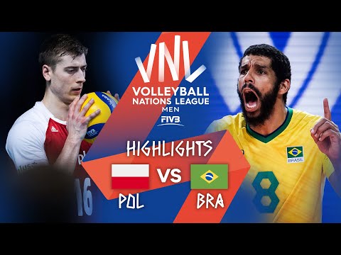 POL vs. BRA - Highlights Week 3 | Men's VNL 2021
