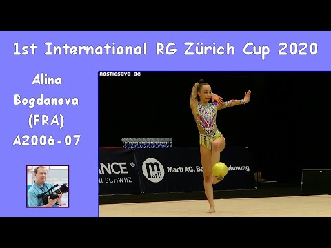 Alina Bogdanova (FRA) - A2006 07 - RG Zuerich Cup 2020