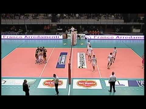 Serie A1 maschile (12 giornata) Latina-Trento 1-3