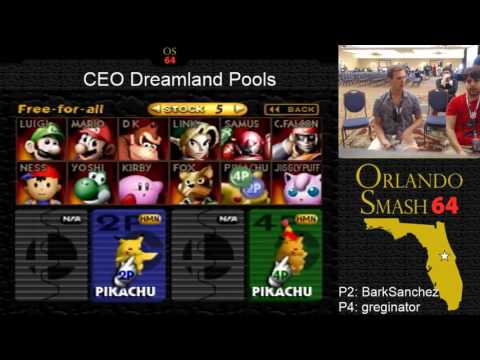 CEO Dreamland Pools  BarkSanchez rat vs greginator rat   Smash 64