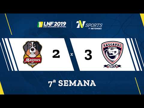 LNF2019 - Gols - 7r - Magnus 2 x 3 Cascavel