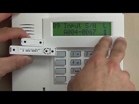 Programming Honeywell 20P -  RF Wireless zones