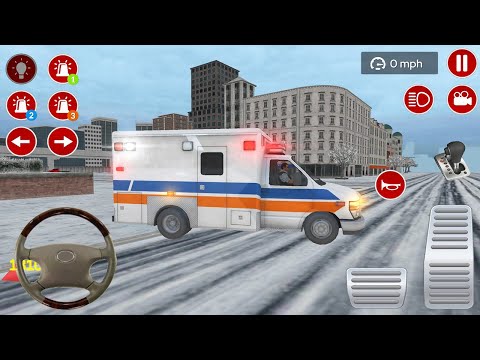 Ambulance Rescue Driver 2021 - Emergency Rescue Service Simulator -   Android Gameplay