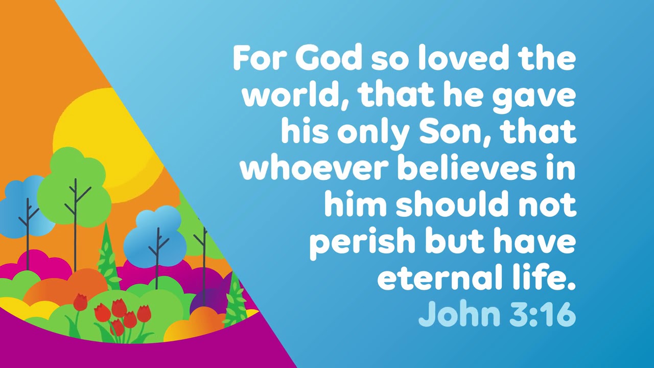 April Memory Verse - 2024 - Little Village - Preschool