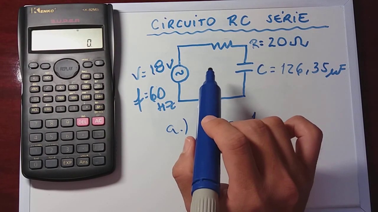 Circuito RC Série - Cálculo passo a passo (Parte 1)