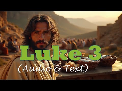 Luke 3 | KJV AUDIO BIBLE (With Text & Images)