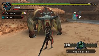 G-Rank Quest Copper Blangonga | HR 8 Key Quest | Monster Hunter Freedom Unite (PSP)