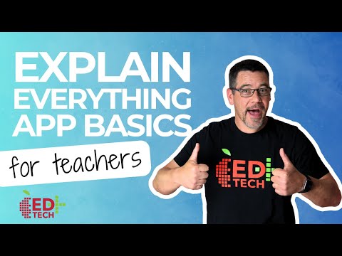 Explain Everything App Basics - APS Quick Tip #110