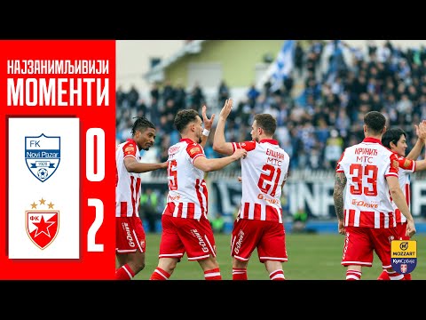 FK Novi Pazar 0-2 FK Crvena Zvezda Belgrad