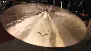 Download the video "*SOLD* - Sabian Vault Artisan Medium Ride Cymbal 22" - 3164 grams"