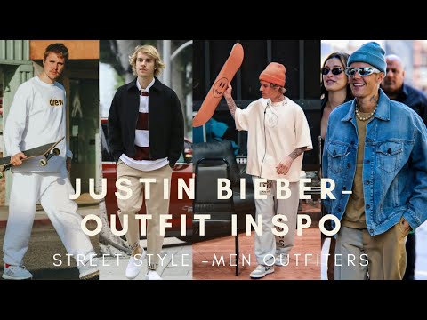 Justin Bieber Street Style Inspiration | Street Style Outfit Ideas Men Outfiters