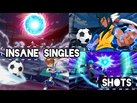 Inazuma eleven Top 11 Shoot hissatsu techniques| All series